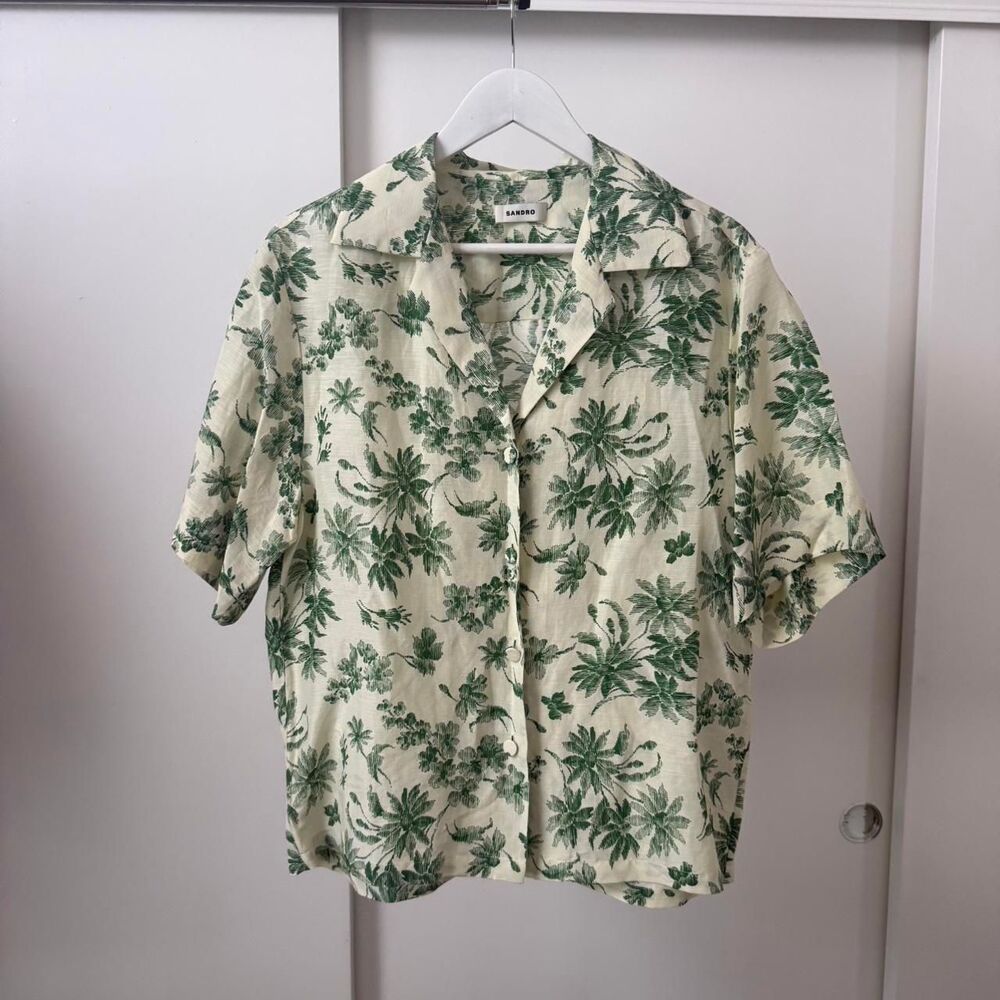 Sandro Men's multi Shirt